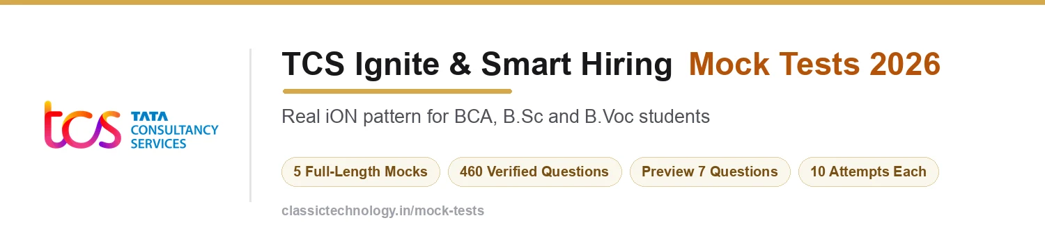 TCS Smart Hiring preparation guide