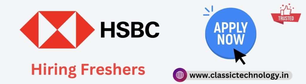 HSBC Hiring Freshers 2023