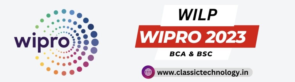 Wipro WILP 2023