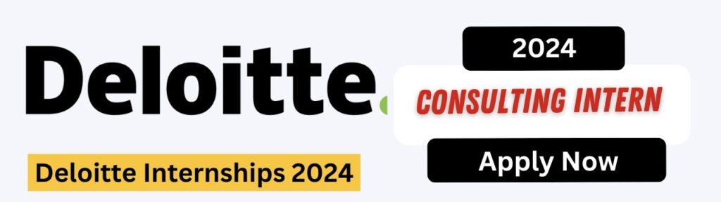 Deloitte Internships 2024