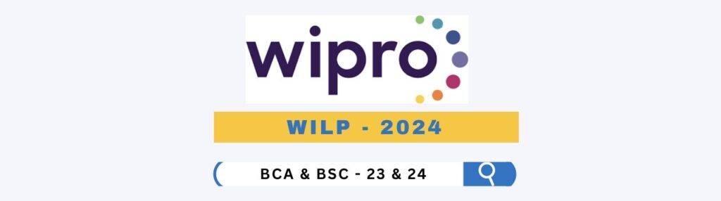 Wipro WILP 2024