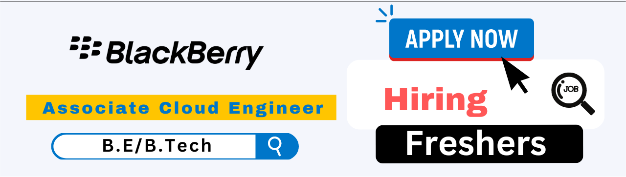 Blackberry Off Campus Hiring 2024