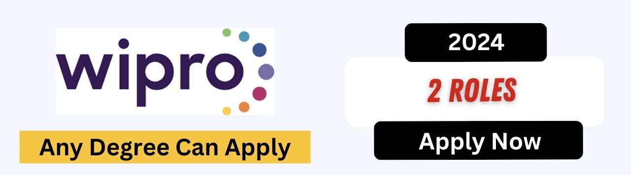 Wipro is hiring freshers in 2024