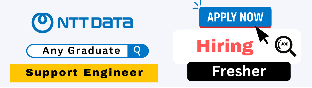 NTT DATA Hiring 2024